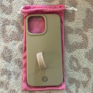 Loony case. Tan/nude. iPhone 15 pro max.